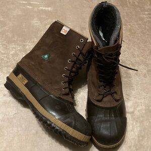 Sorel Steel Toe Work Safe Boots Size 8